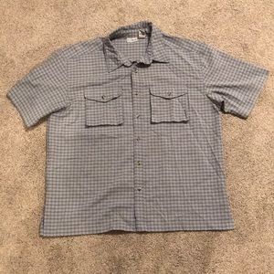 Vintage LL Bean Lightweight Checked Camp Shirt